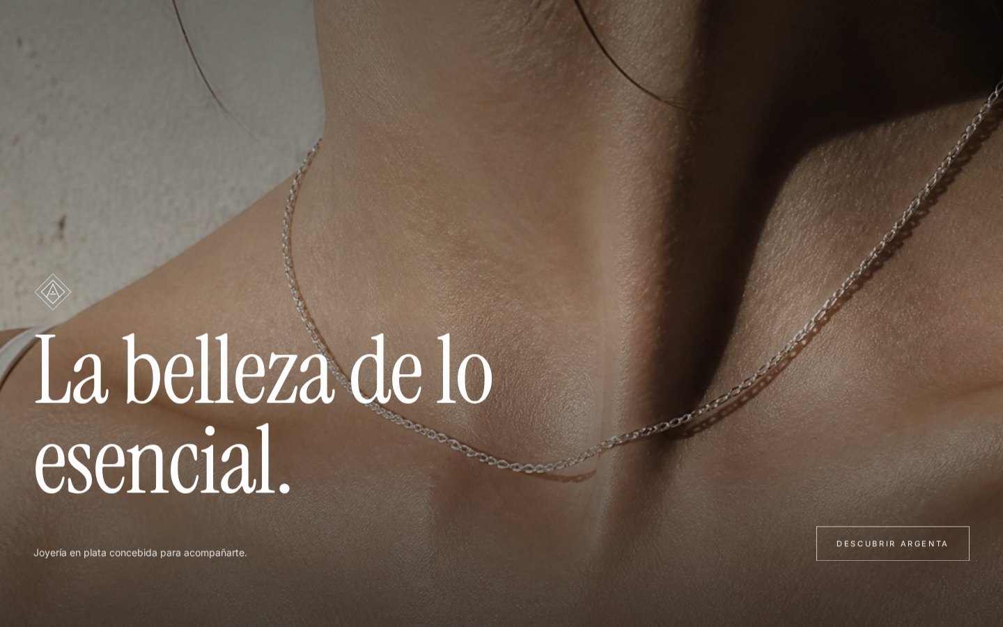 Sitio web de ARGENTA · PLATERÍA FINA
